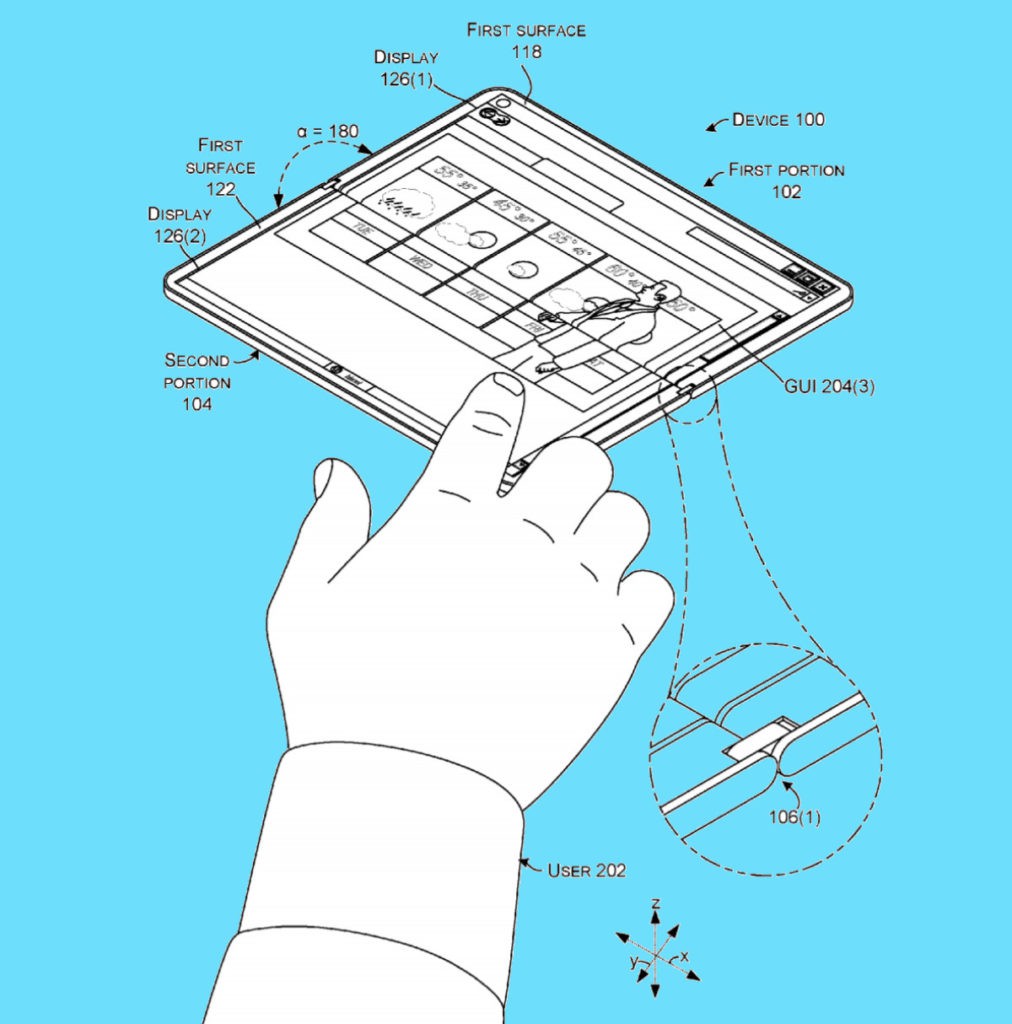 Microsoft lộ bằng sáng chế, có thể là Surface Phone 