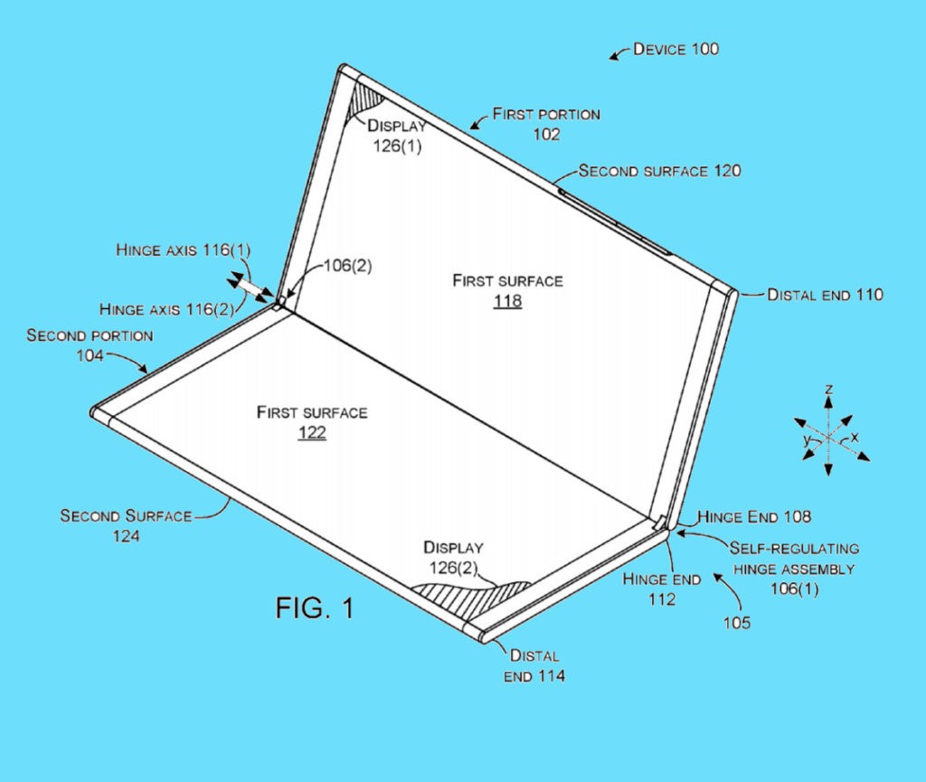 Microsoft lộ bằng sáng chế, có thể là Surface Phone 