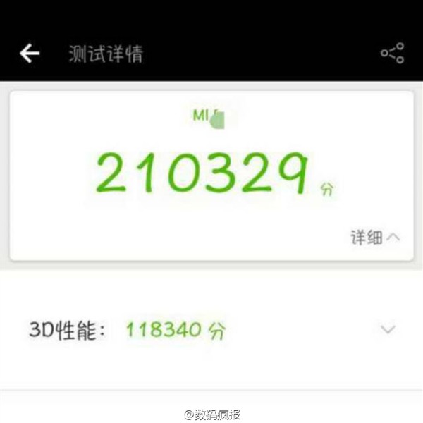 Lộ điểm BenchMark của Xiaomi Mi 6