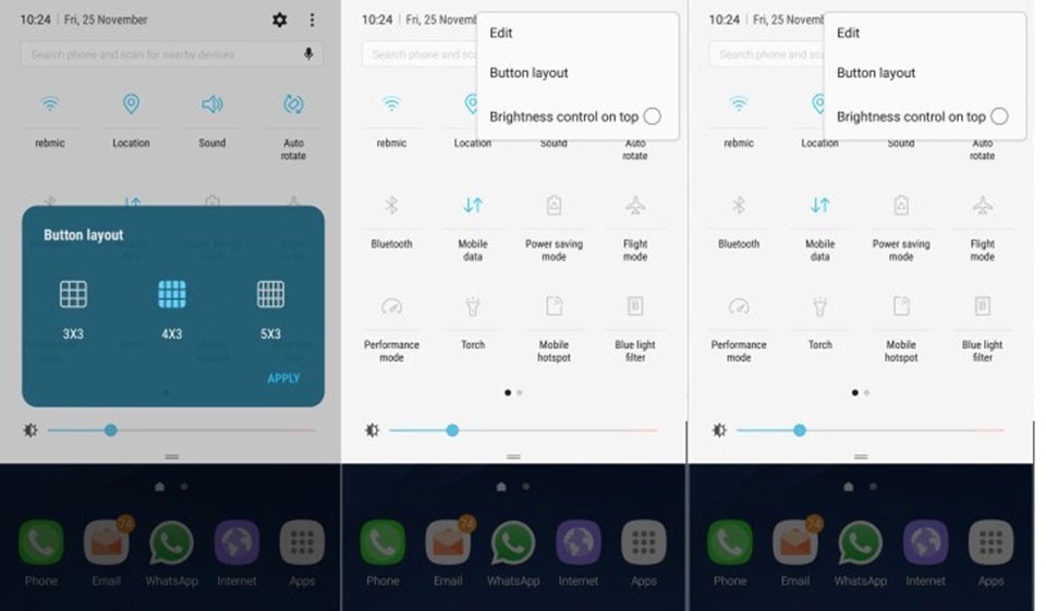 Android 7.0 beta 3 cho Galaxy S7