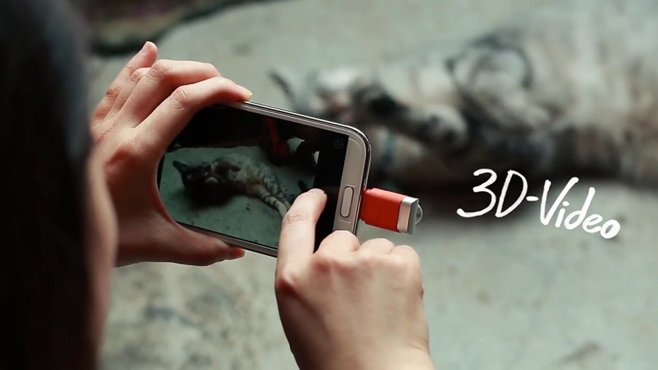 Eye-Plug: Phụ kiện chụp hình 3D cho mọi smartphone Android