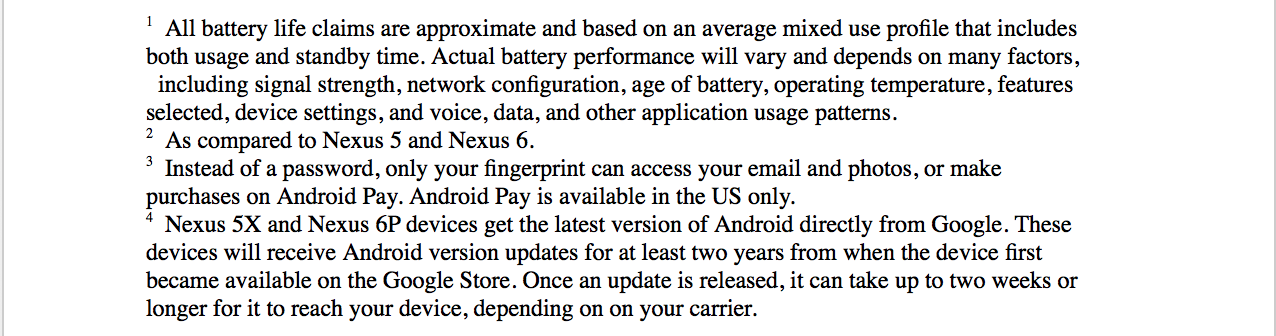 Goolge Nexus 5X lộ toàn bộ thông số kỹ thuật trước ngày ra mắt 2