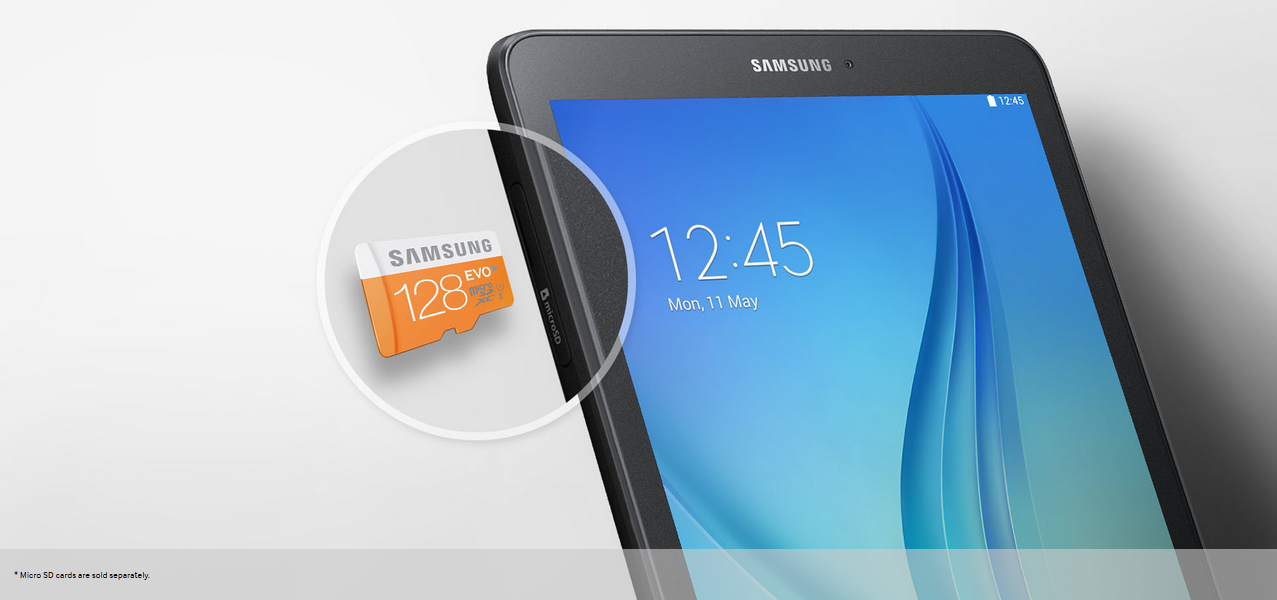 Giá bán chính thức của Galaxy Tab E 5