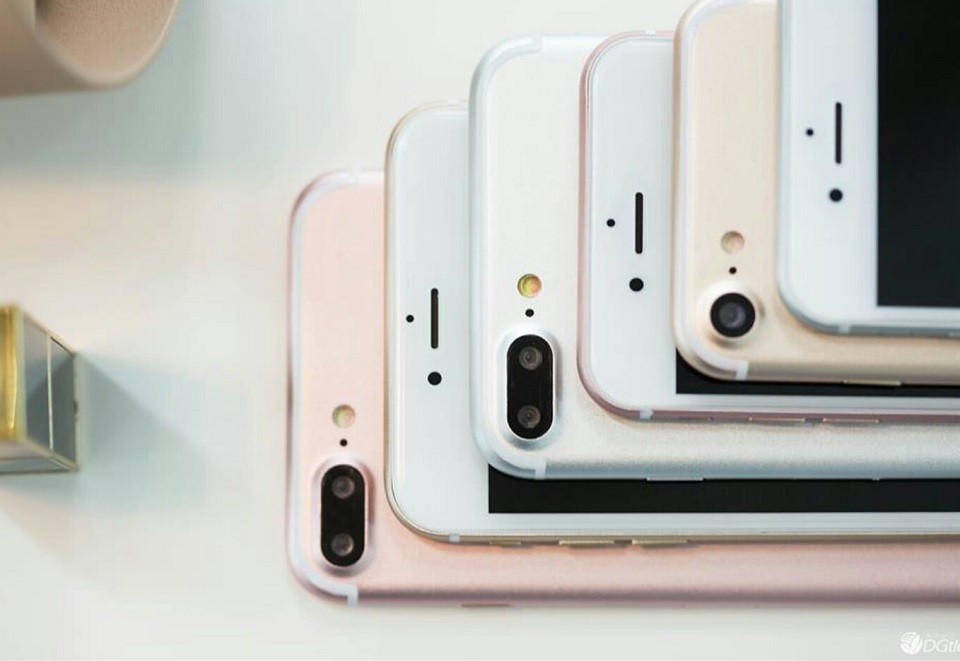 Xuất hiện bộ ảnh “tạp chí” các phiên bản màu của iPhone 7 và iPhone 7 Plus