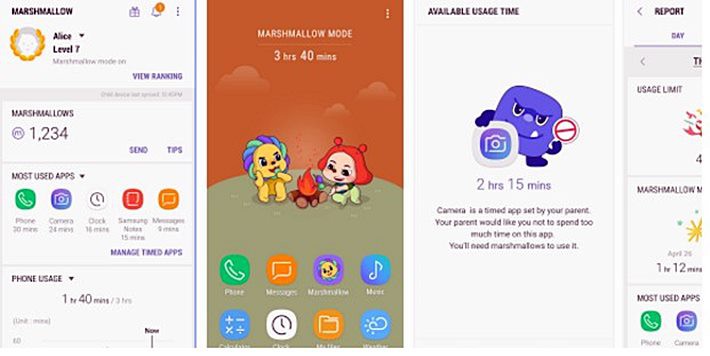 Samsung ra mắt ứng dụng quản lý thời gian sử dụng smartphone của trẻ nhỏ
