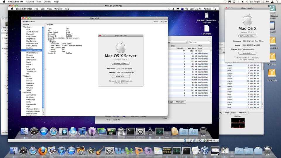 Hệ điều hành mạng Mac OS X Server