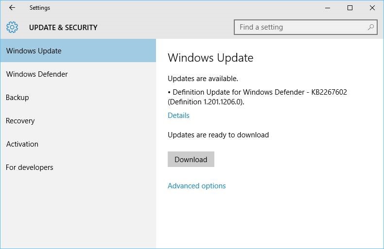 Tuỳ chỉnh cập nhật của Windows 10 để tăng tốc độ tải xuống