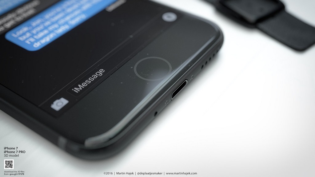 Mãn nhãn với bộ ảnh iPhone 7 màu đen có nút home Force Touch 35