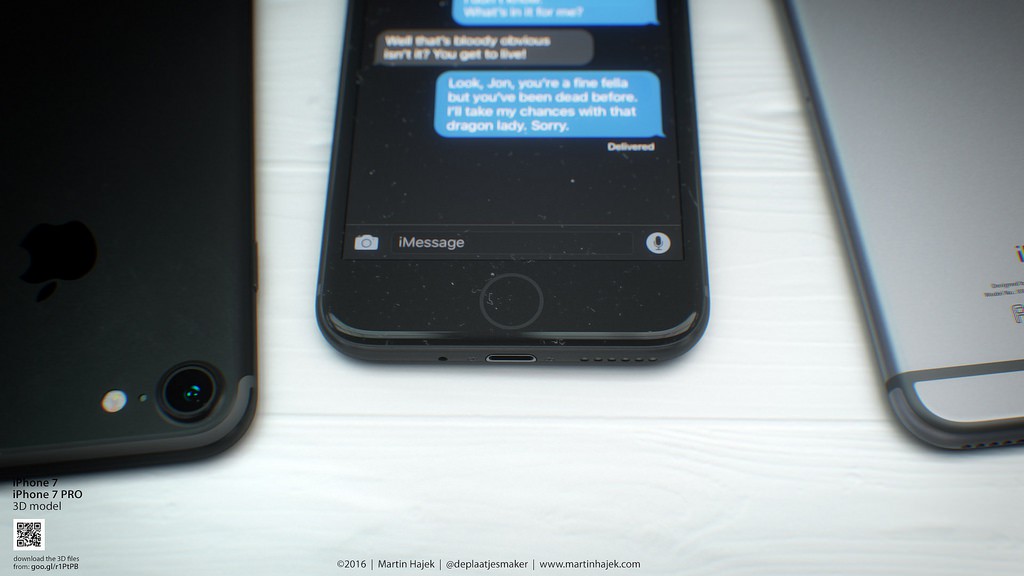 Mãn nhãn với bộ ảnh iPhone 7 màu đen có nút home Force Touch 4