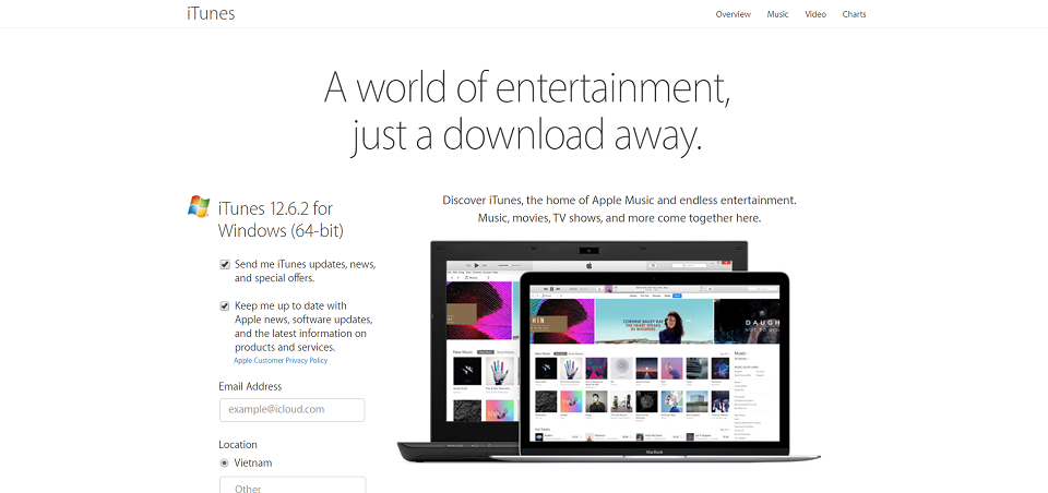 Hướng dẫn tải và cài đặt iTunes cho Windows 7, Windows 8 và Windows 10