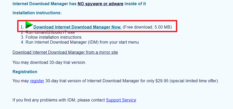 idm manager download with no virus