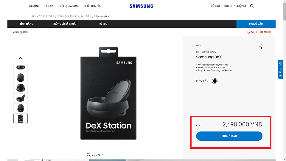 Samsung DeX là gì? Samsung Dex giá bao nhiêu và mua nó ở đâu?