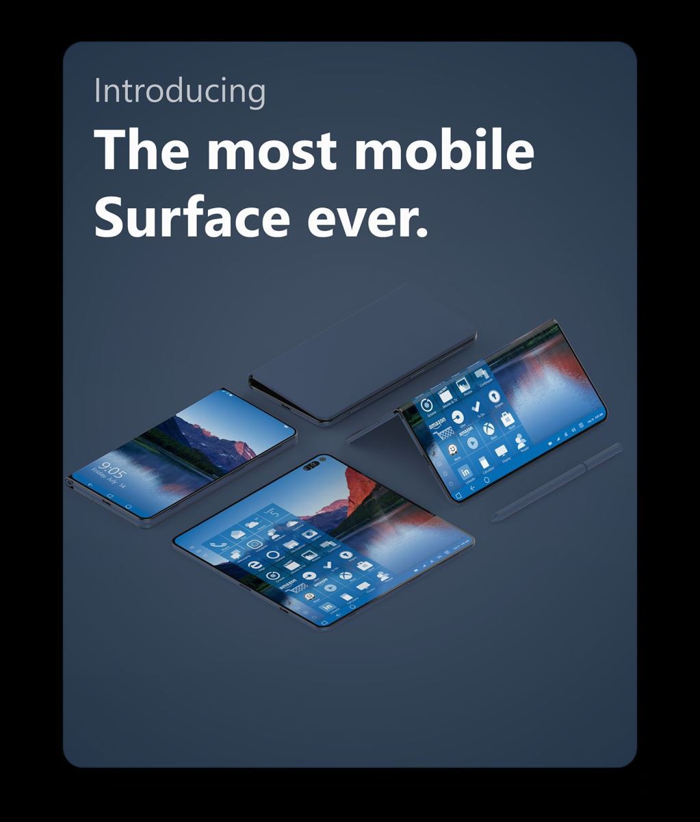 Microsoft mà tung chiếc Surface Note này ra thì đến iPhone 8 cũng phải bái phục