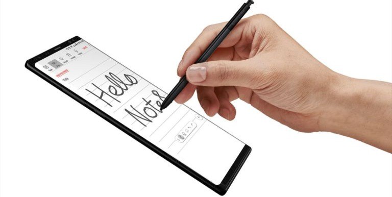 Galaxy Note 8 cùng với bút S Pen tiếp tục xuất hiện ấn tượng trong bản thiết kế mới