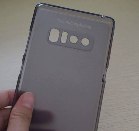 Hết Nokia 9, bây giờ đến lượt vỏ bảo vệ của Galaxy Note 8 xuất hiện thực tế