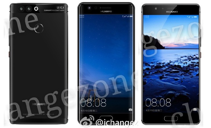 Cả 2 phiên bản Huawei P10 cùng xuất hiện, thiết kế nhôm kính đẹp mắt, màn hình cong, camera kép