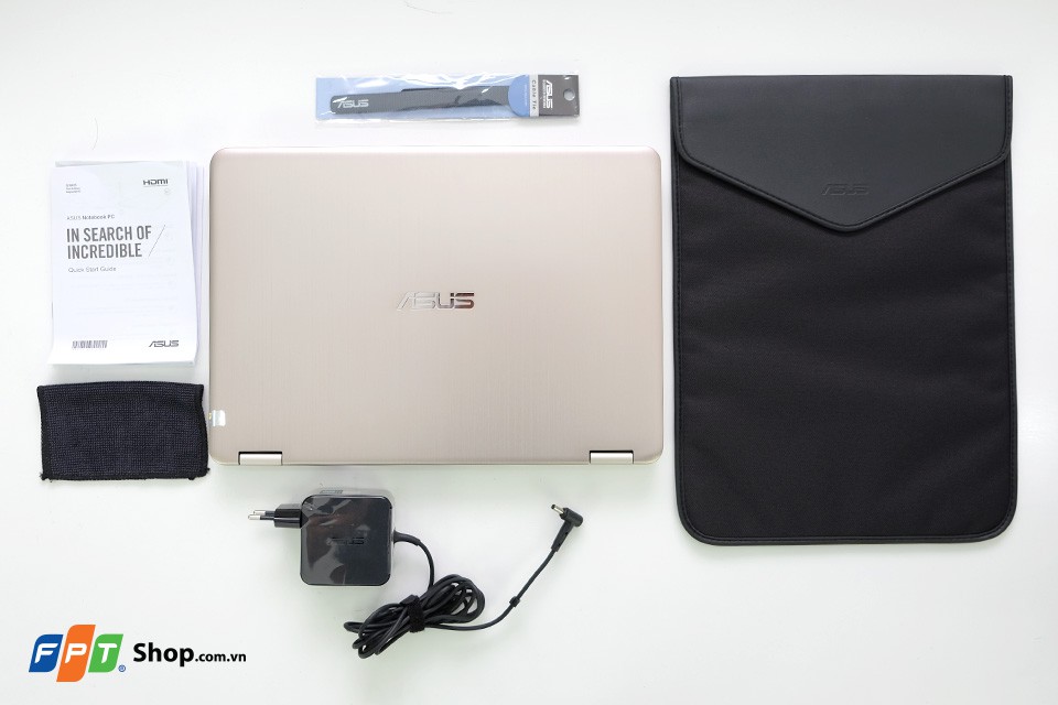 ASUS VivoBook Flip TP301UA phiên bản Gold cùng phụ kiện