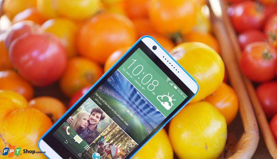 HTC Desire 820G Plus Dual SIM có màn hình lớn với chất lượng hiển thị vượt trội