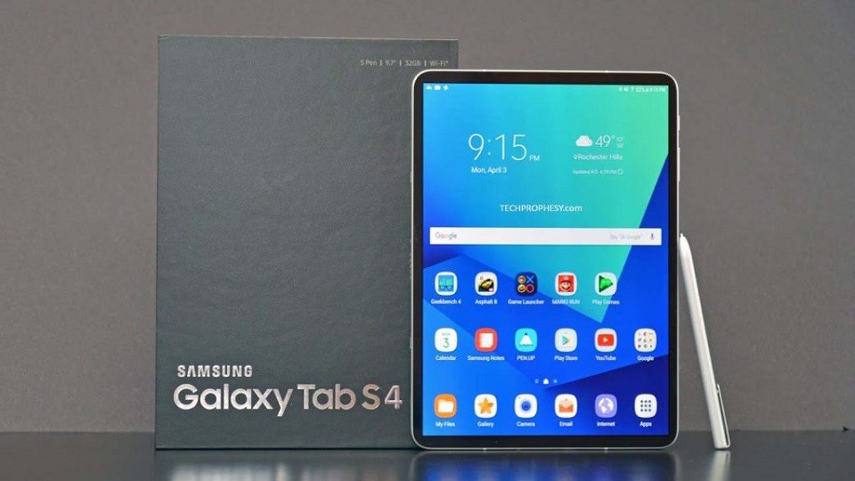 Rò rỉ thông tin về Samsung Galaxy Tab S4