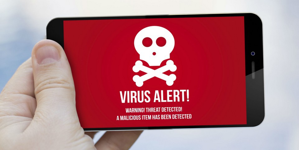 Thông báo phát hiện virus giả khiến cho nạn nhân cả tin nhấn vào.