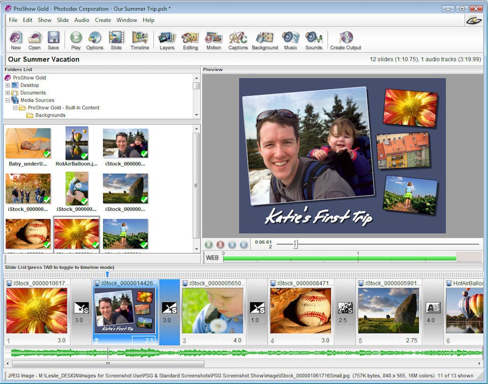 Phần mềm ghép ảnh Proshow Gold