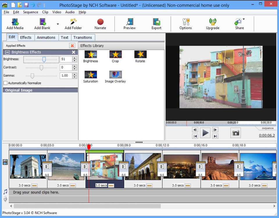 Phần mềm ghép ảnh PhotoStage Slideshow
