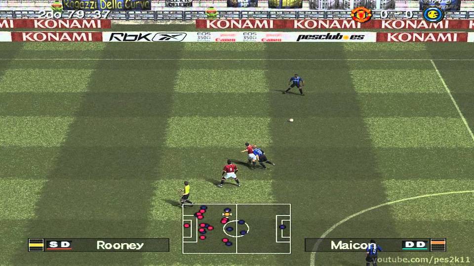 Tựa game Pro Evolution Soccer 6.
