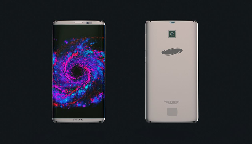 Bản mẫu thiết kế Samsung Galaxy S8 mới