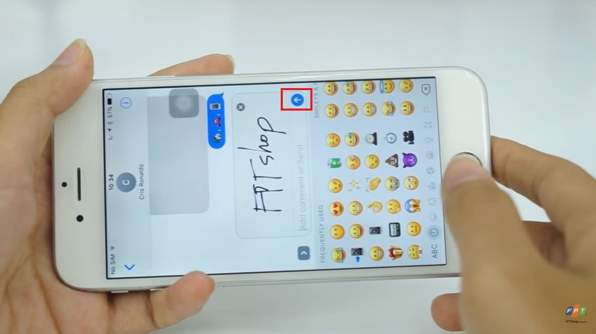Hướng dẫn tạo và gửi tin nhắn viết tay trên iOS 10 cho iPhone, iPad