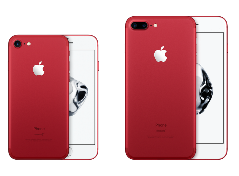 Apple chuẩn bị bán iPhone 7/7 Plus RED tại Trung Quốc