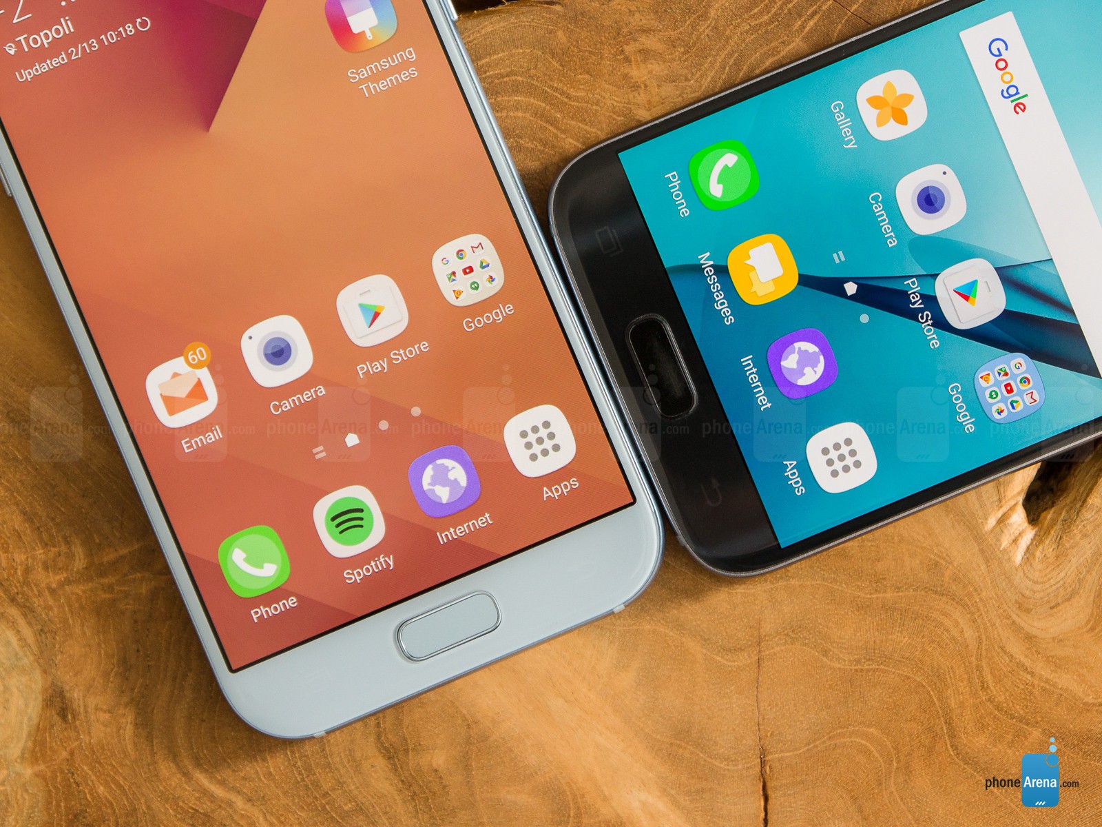 So sánh Samsung Galaxy A5 (2017) và Samsung Galaxy S7