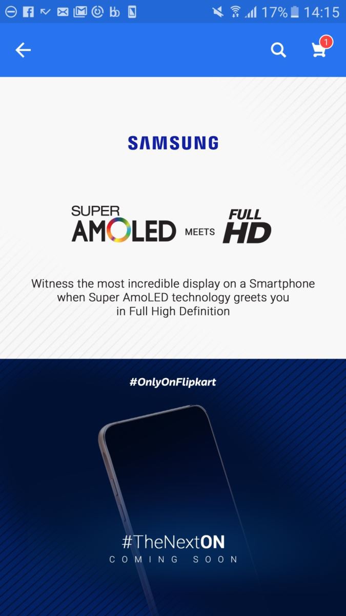 Rò rỉ thông tin về Samsung Galaxy On8 màn hình full HD 2