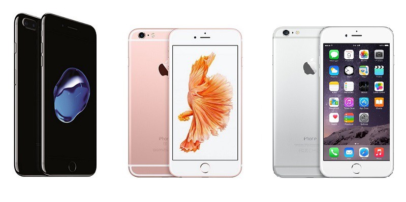 So sánh iPhone 8 với iPhone 7 và iPhone 6