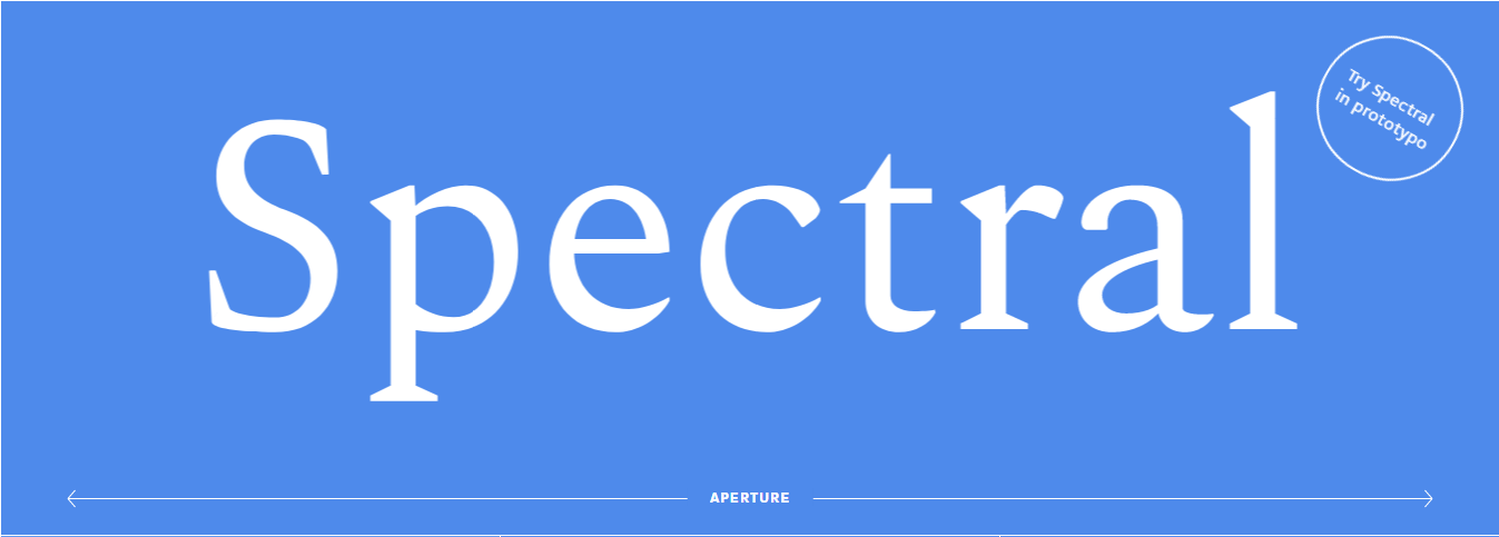 Google cập nhật bộ font chữ thông minh Spectral