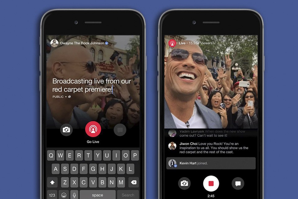 Facebook giới thiệu ứng dụng live stream trên Facebook