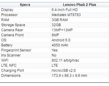 Trên tay Lenovo Phab 2 Plus