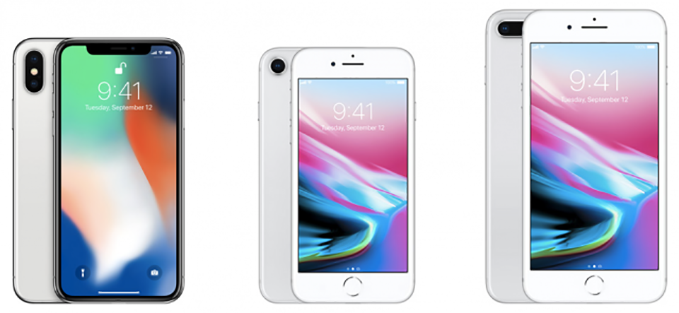 So sánh iPhone X với bộ đôi iPhone 8 và 8 Plus (ảnh 1)
