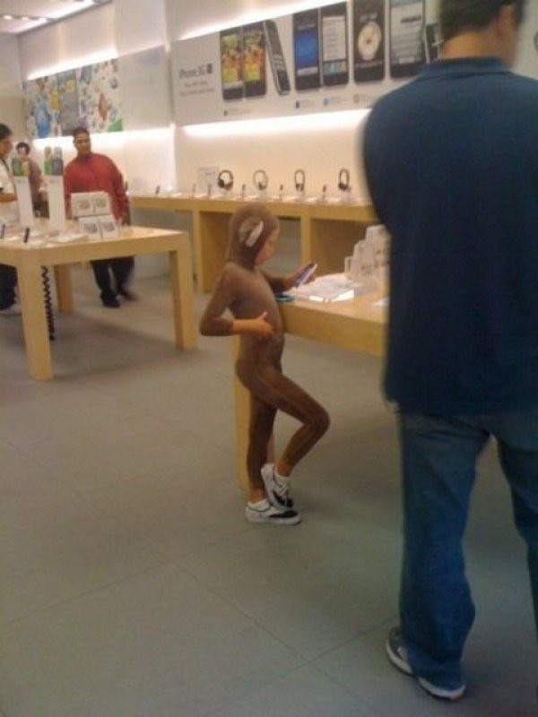 Chết cười với những hình ảnh chỉ có tại Apple Store