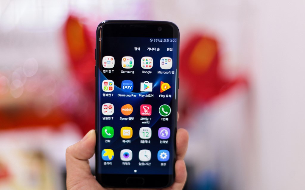 Hình ảnh đầu tiên của Galaxy S7 Edge Black Pearl