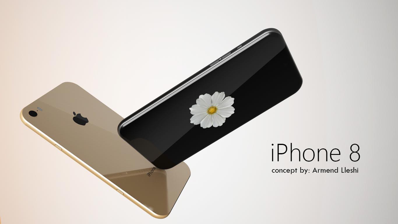 THiết kế iPhone 8 tin đồn