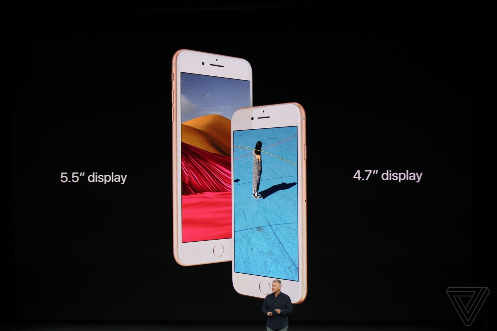 Thông tin đầu tiên về iPhone 8 & iPhone 8 Plus chính là kích thước màn hình: 5.5inch dành cho iPhone 8 Plus và 4.7inch dành cho iPhone 8