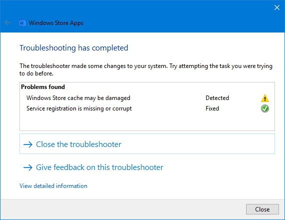 Sử dụng Windows Store Apps để sửa lỗi các ứng dụng - Ảnh 4
