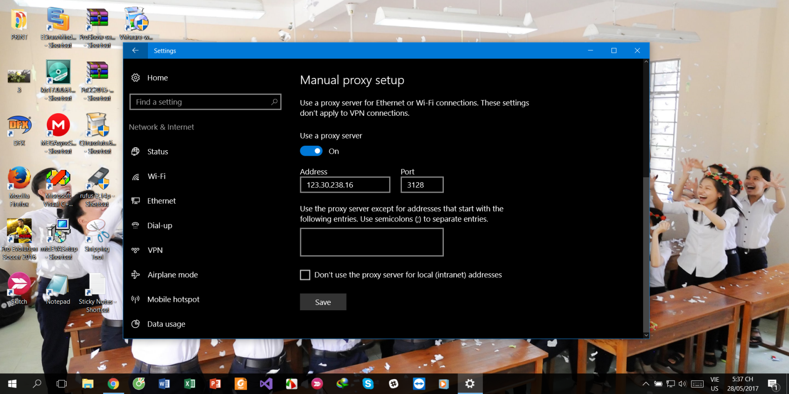 Huướng dẫn sử dụng tính năng Proxy trên Windows 10 - Ảnh 1