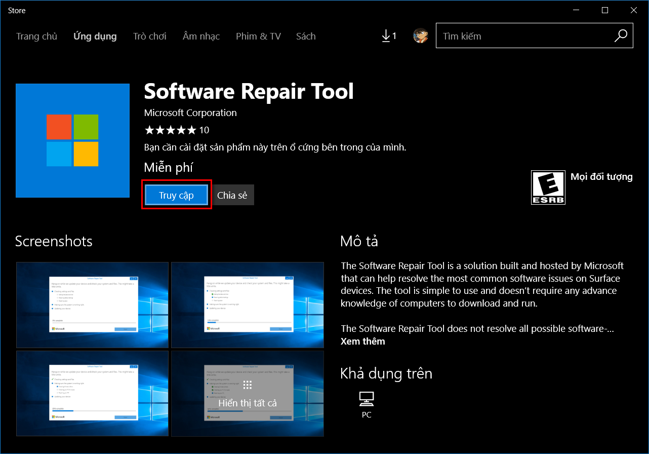 Cách dùng công cụ sửa lỗi Windows 10 từ Microsoft - Ảnh 2