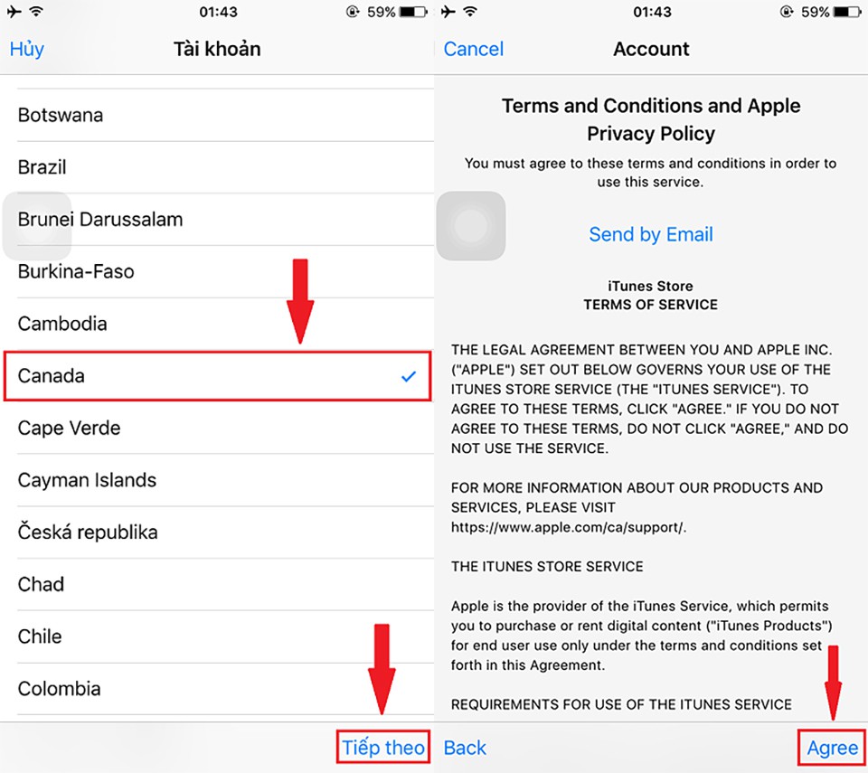 Hướng dẫn chuyển vùng tài khoản Apple trên iPhone, iPad