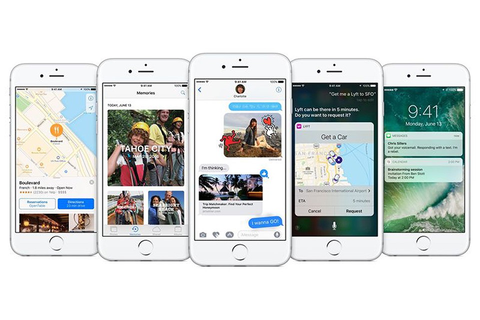 iOS 10 chính thức cho tải về vào ngày 13/09