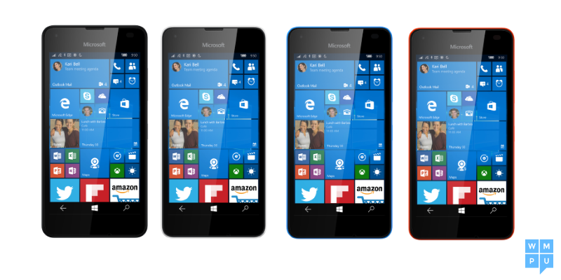 Các phiên bản Lumia 550