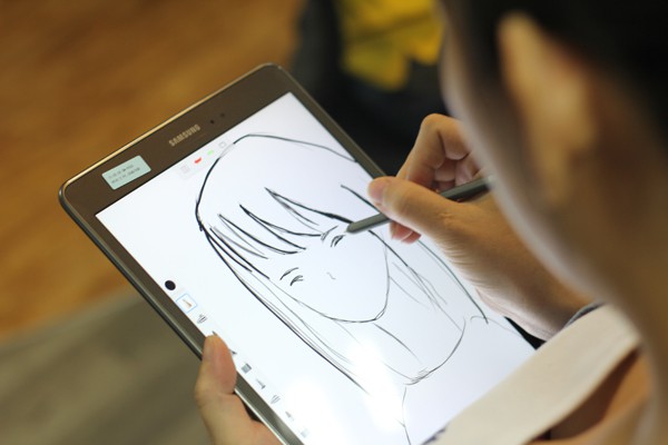 Làm họa sỹ trên Samsung Galaxy Tab A