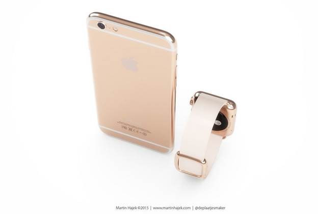 Phiên bản màu hồng vàng của iPhone 6S