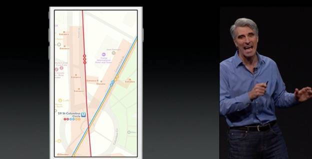 Ghi chú và bản đồ trên iOS 9